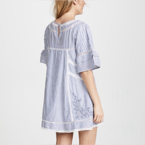 Free People Sunny Day Floral Embroidered Dress - Picture 3 of 6